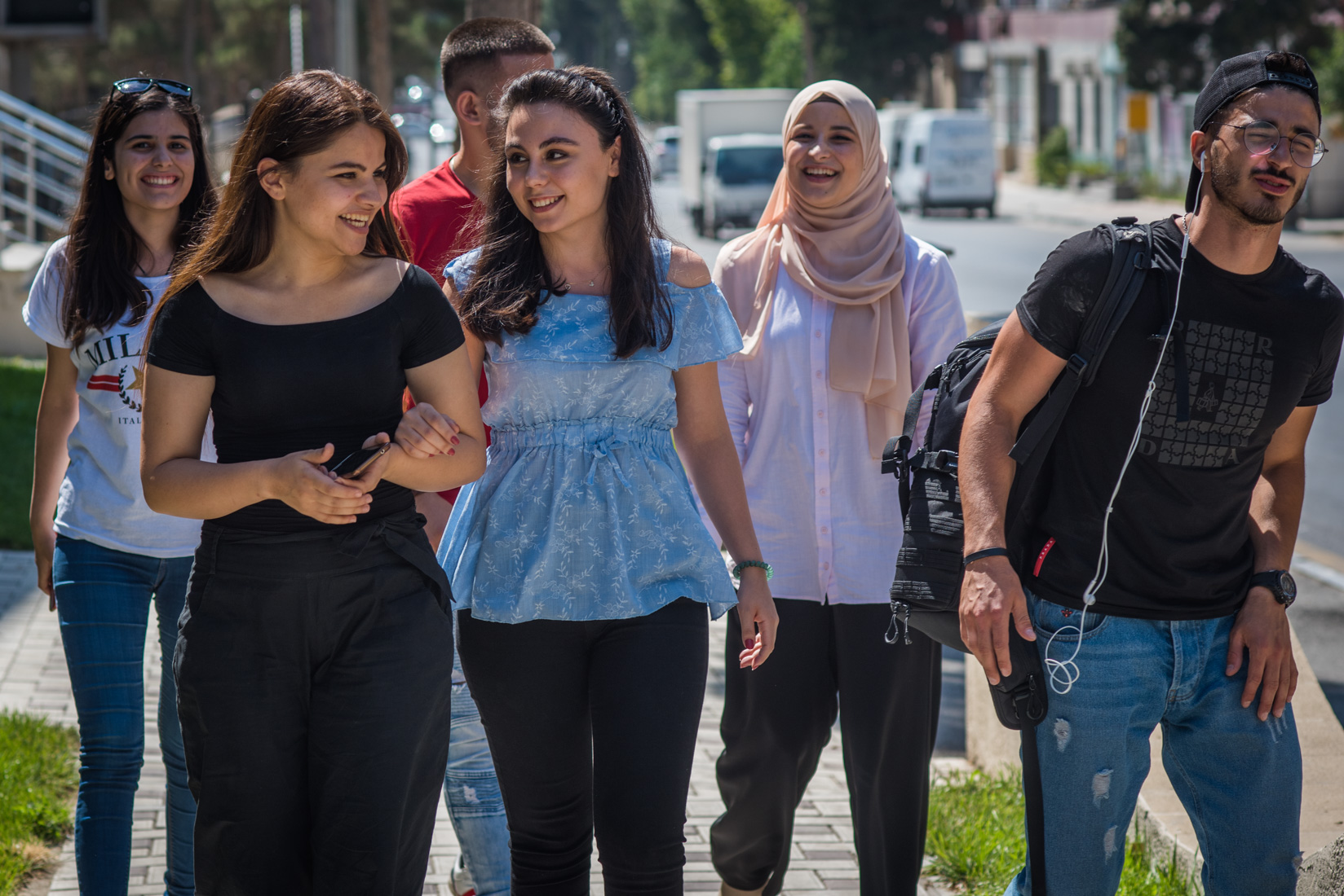 UNICEF sees girls’ equal participation in sports as a step towards upholding their rights. As part of the joint UN-Government Youth House initiative, in partnership with the Association of Football Federations of Azerbaijan (AFFA), all-girls football teams were established, including girls from low income, migrant, and internally displaced families.