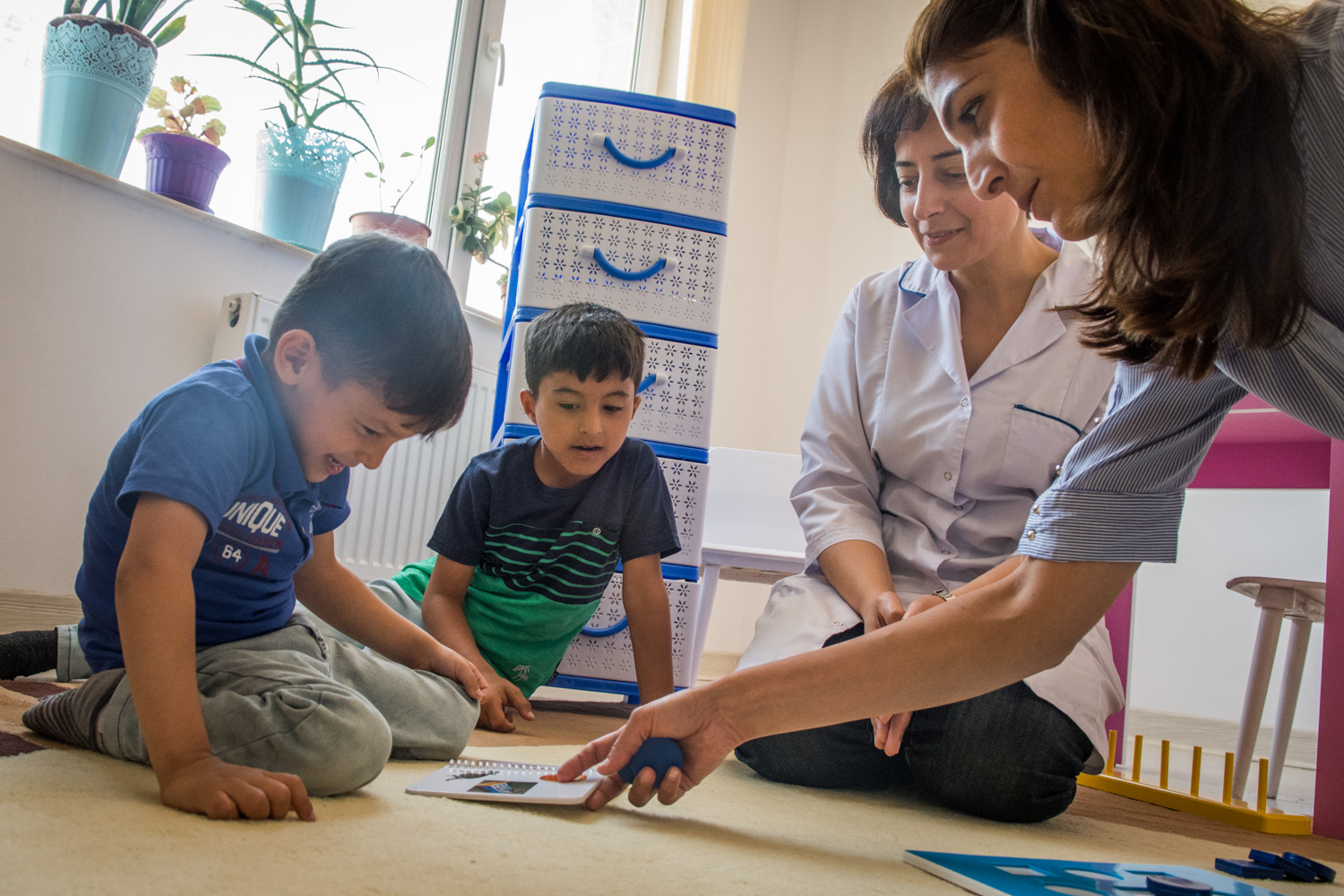 There are 58,000 Azerbaijani children registered with disabilities, 2% of total child population. About 6,000 receive education in special schools and centers, and 7,750 at home. The others receive no educational help at all.