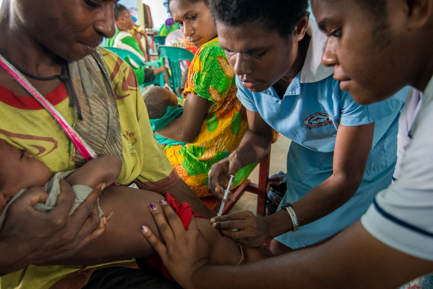 Almost half of these children are stunted (short for age). The prevalence of stunting and underweight are particularly high in the first two years of life and much higher in rural than urban areas.