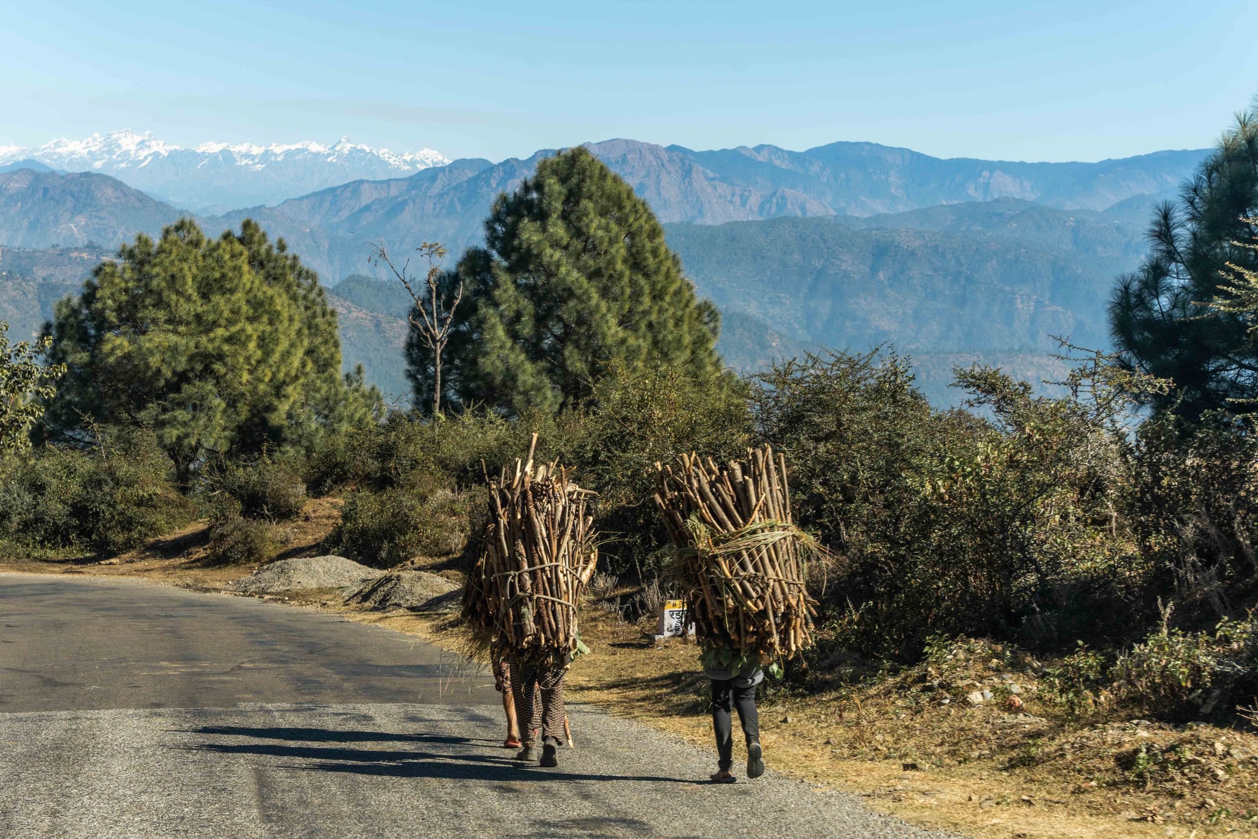 Photos taken during the trip while travelling by car.